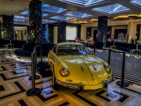 Bulgaralpine A110 в лобито на хотел Маринела