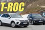 2026 VW T-Roc се крие на пръв поглед с умна фалшива решетка