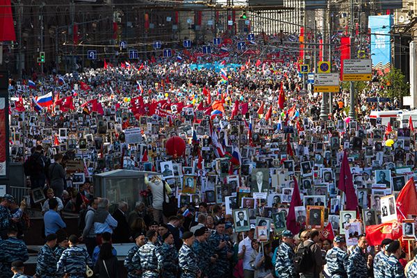 Парадът на победата - 9 май - Москва