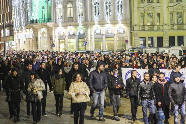 Граждани пак излязоха на протест заради съдебната реформа